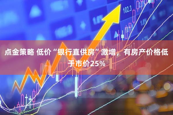 点金策略 低价“银行直供房”激增，有房产价格低于市价25%